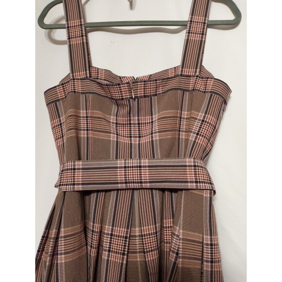 $198 Anthropologie Gal Meets Glam Madison Tie-Front Mini Dress size 10. new - Picture 9 of 11